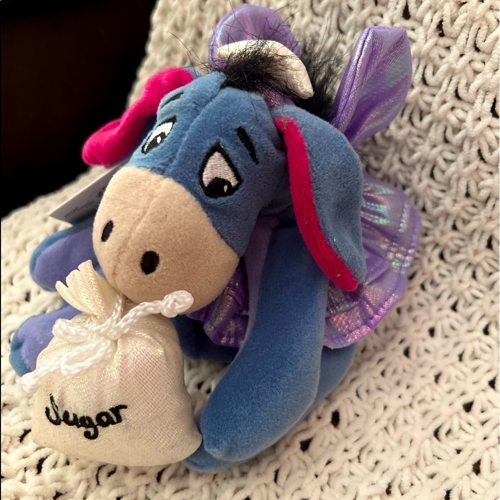 The Disney Store Sugar Plum Fairy Eyeore 7’ Plush
